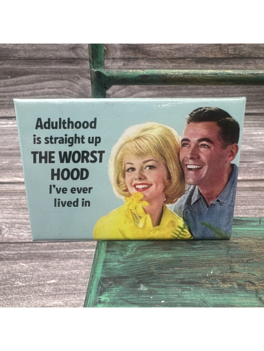 KITSCH HUMOROUS FRIDGE MAGNET Epherma NWOT Collectible